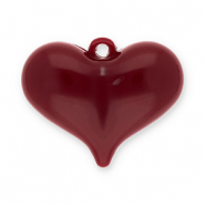 Statement-Anh&auml;nger Heart Rust red