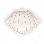 Statement-Anhänger Shell Ivory white