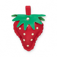 Statement-Anh&auml;nger Strawberry Red-green-gold