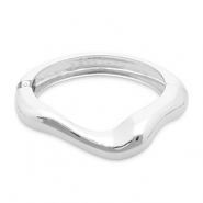Metallarmb&auml;nder Silver