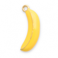 Anh&auml;nger aus Stainless Steel - Rostfreiem Stahl Banana Gold-yellow