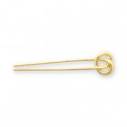 Haarschmuck Französische Haarnadel Knot Gold