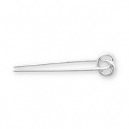 Haarschmuck Französische Haarnadel Knot Silver