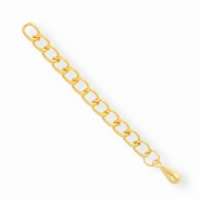 Zubehör Metall DQ Verlängerungskette Drop Gold (Nickelfrei)