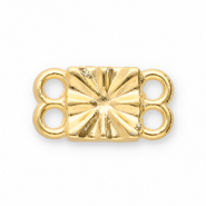 Anhänger Metall DQ Zwischenstück Gold (Nickelfrei)