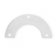 Anhänger Eco-brass® Metall DQ Zwischenstück Antik silber (Nickelfrei)