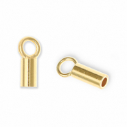 Zubehör Eco-brass® Metall DQ Endkappe Gold (Nickelfrei)