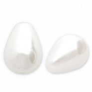 Perlenimitate Drop White