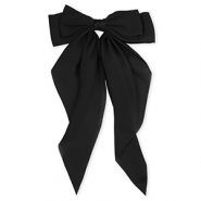 Haarschmuck Haarspange with Bow Black