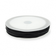 Schmuckdraht Elastik 0.8mm Black
