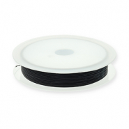 Schmuckdraht Elastik 0.5mm Black