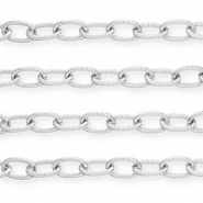 Zubeh&ouml;r aus Aluminium Gliederkette Ankerkette Silver
