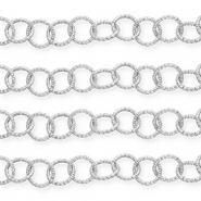 Zubeh&ouml;r aus Aluminium Gliederkette Silver