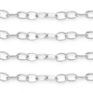 Zubeh&ouml;r aus Aluminium Gliederkette Ankerkette Silver