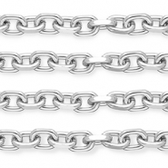 Zubeh&ouml;r aus Aluminium Gliederkette Ankerkette Silver