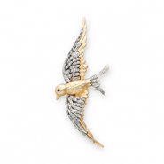 Statement Broschen Swallow Gold-silver-black