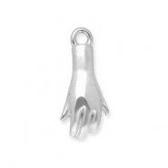 Anh&auml;nger aus Stainless Steel - Rostfreiem Stahl Hand Silver