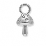 Anh&auml;nger aus Stainless Steel - Rostfreiem Stahl Mushroom Silver
