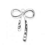 Anhänger aus Stainless Steel - Rostfreiem Stahl Bow Silver