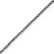 Facetten Top Glas Perlen Grey