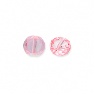 Facetten Top Glas Perlen Pink