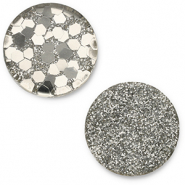 7 mm flach Polaris Elements Cabochon Helios Beige