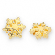 Perle Metall DQ Snowflake Gold (Nickelfrei)