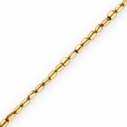 Perlen aus H&auml;matit Gold