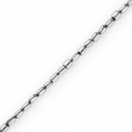 Perlen aus H&auml;matit Silver