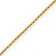 Perlen aus H&auml;matit Gold
