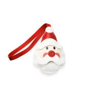 Musthave-Anh&auml;nger Santa White-red-off white-black