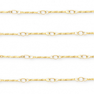 Zubeh&ouml;r aus Stainless Steel - Rostfreiem Stahl Gliederkette Rod Gold