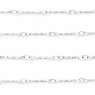 Zubeh&ouml;r aus Stainless Steel - Rostfreiem Stahl Gliederkette Rod Silver