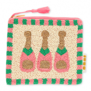 BY31&reg; Etui Champagne Light pink-green-off white-gold