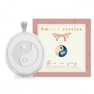 BY31® Anhänger aus Stainless Steel - Rostfreiem Stahl Yin & Yang Silver