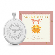 BY31® Anhänger aus Stainless Steel - Rostfreiem Stahl Sun Silver