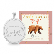 BY31® Anhänger aus Stainless Steel - Rostfreiem Stahl Bear Silver