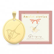 BY31® Anhänger aus Stainless Steel - Rostfreiem Stahl Stingray Gold