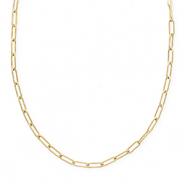 BY31® Gliederkette aus Stainless Steel - Rostfreiem Stahl Gold
