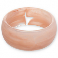 Armbänder Bangle aus Resin Light pink-white