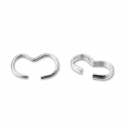 Zubeh&ouml;r Metall DQ Schmuck-Verbinder Antique silver (Nickelfree)