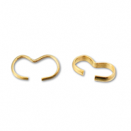 Zubeh&ouml;r Metall DQ Schmuck-Verbinder Gold (Nickelfree)