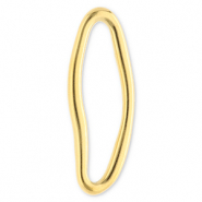 Zubeh&ouml;r aus Stainless Steel - Rostfreiem Stahl Zwischenst&uuml;ck Oval Gold