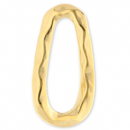 Zubeh&ouml;r aus Stainless Steel - Rostfreiem Stahl Zwischenst&uuml;ck Oval Gold