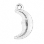 Anh&auml;nger aus Stainless Steel - Rostfreiem Stahl Moon Silver