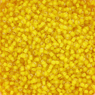 Preciosa 8/0 Rocailles Ornela-85016 White lining-sunshine yellow