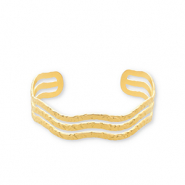 Stainless Steel - Rostfrei Stahl Armbänder Bangle Gold