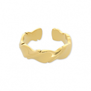 Stainless Steel - Rostfrei Stahl Ringe Gold
