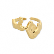 Stainless Steel - Rostfrei Stahl Ringe Gold