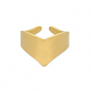 Stainless Steel - Rostfrei Stahl Ringe Gold